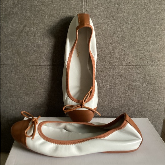 🇮🇹 Giorgia Spagnoletto Italian leather ballet flats Ballerina - Picture 2 of 10